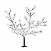 Светодиодное дерево "Сакура", высота 1,5м, диаметр кроны 1,8м, белые светодиоды, IP 54, понижающий трансформатор в комплекте, NEON-NIGHT | Фото 1