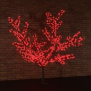 Светодиодное дерево "Сакура", высота 2,4м, диаметр кроны 2,0м, RGB светодиоды, контроллер, IP 54, понижающий трансформатор в комплекте  NEON-NIGHT | Фото 2
