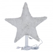 Акриловая светодиодная фигура "Звезда" 50см, 160 светодиодов, белая, NEON-NIGHT | Фото 1