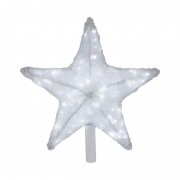 Акриловая светодиодная фигура "Звезда" 50см, 160 светодиодов, белая, NEON-NIGHT | Фото 3