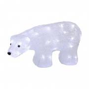 Акриловая светодиодная фигура "Медведь" 34,5х12х17 см, 4,5 В, 3 батарейки AA (не входят в комплект), 24 светодиода, NEON-NIGHT | Фото 5