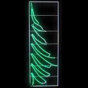 Фигура световая "Елочка"  размер 200*68см  NEON-NIGHT | Фото 1