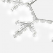 Фигура "Снежинка" цвет белый, размер  45*38 см  NEON-NIGHT | Фото 3