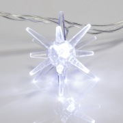 Гирлянда светодиодная "Снежинки" 20 LED БЕЛЫЕ 2,8 метра | Фото 5