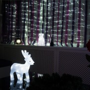 Гирлянда светодиодная "Снежинки" 20 LED БЕЛЫЕ 2,8 метра | Фото 8