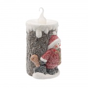 Керамическая фигурка «Свечка со снеговиком» 10.5х9х17.6 см | Фото 5