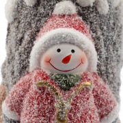 Керамическая фигурка «Свечка со снеговиком» 10.5х9х17.6 см | Фото 8