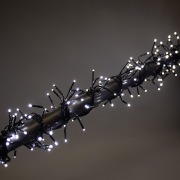 Гирлянда «Кластер LED» 3 м, темно-зеленый ПВХ IP20, 288 диодов, цвет белый | Фото 3