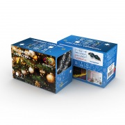 Гирлянда «Кластер LED» 3 м, темно-зеленый ПВХ IP20, 288 диодов, цвет белый | Фото 7