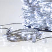Гирлянда «LED Клип-лайт» 12 V, прозрачный ПВХ, 150 мм, цвет диодов белый | Фото 2