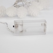 Гирлянда светодиодная «Шишки» 1.5 м, 10 LED, прозрачный ПВХ, цвет свечения теплый белый, 2 х АА (батарейки не в комплекте) NEON-NIGHT | Фото 4
