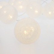 Тайские фонарики «Пломбир» 1.5 м, 10 LED, прозрачный ПВХ, цвет свечения теплый белый, 2 х АА (батарейки не в комплекте) NEON-NIGHT | Фото 4
