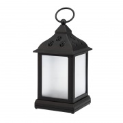 Декоративный фонарь 11х11х22,5 см, черный корпус, цвет свечения RGB с эффектом мерцания NEON-NIGHT | Фото 4