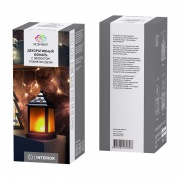 Декоративный фонарь 11х11х22,5 см, черный корпус, теплый белый цвет свечения с эффектом пламени свечи NEON-NIGHT | Фото 9