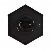 Декоративный фонарь со свечой 18x16.5x31 см, черный корпус, теплый белый цвет свечения NEON-NIGHT | Фото 5