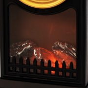 Светодиодный камин «Старинные часы» с эффектом живого огня 14,7x11,7x25 см, черный, батарейки 2хС (не в комплекте) USB NEON-NIGHT | Фото 4