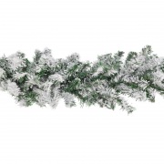 Заснеженный еловый шлейф NEON-NIGHT 2.7 м, Ø 26 см, ПВХ | Фото 3