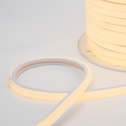 Гибкий неон LED SMD, форма – D, 16х16 мм, теплый белый, 120 LED/м, бухта 50 м | Фото 1