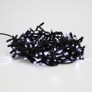 Гирлянда «Кластер» 10 м, 200 LED, черный каучук, IP67, соединяемая, цвет свечения белый NEON-NIGHT | Фото 1