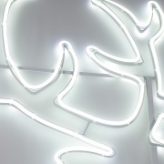 Фигура световая «Сказочный олень» из гибкого неона, 140х93 см, 1680 LED, цвет свечения белый NEON-NIGHT | Фото 2