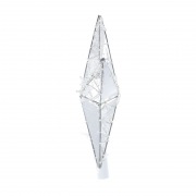 Светодиодная фигура «Звезда» 50 см, 80 светодиодов, с трубой и подвесом, цвет свечения белый NEON-NIGHT | Фото 3