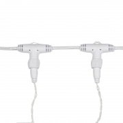 Гирлянда светодиодная «Дождь» 2х6 м, постоянное свечение, белый провод, 230 В, диоды ТЕПЛЫЙ БЕЛЫЙ | Фото 4