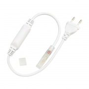 LED лента 220 В, 10х7 мм, IP67, SMD 2835, 60 LED/m, цвет свечения теплый белый, бухта 100 м | Фото 5