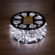 Гирлянда «LED Клип-лайт» 12 V, прозрачный ПВХ, 150 мм, цвет диодов Белый Flashing (Белый) | Фото 7