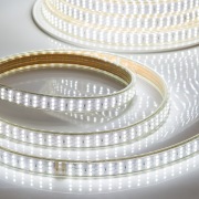 LED лента 220 В, 7.5x20 мм, IP67, SMD 2835, 276 LED/m, цвет свечения белый, 50 м | Фото 1