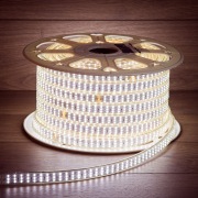 LED лента 220 В, 7.5x20 мм, IP67, SMD 2835, 276 LED/m, цвет свечения белый, 50 м | Фото 7