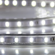 LED лента 220 В, 6.5x13 мм, IP67, SMD 5730, 60 LED/m, цвет свечения белый, 100 м | Фото 4