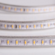 LED лента 220 В, 6.5x13 мм, IP67, SMD 5730, 60 LED/m, цвет свечения теплый белый, 100 м | Фото 5
