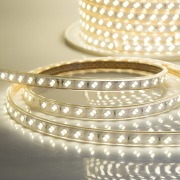 LED лента 220 В, 6.5x17 мм, IP67, SMD 5730, 120 LED/m, цвет свечения теплый белый, 100 м | Фото 2