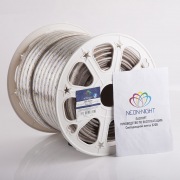 LED лента 220 В, 6.5x17 мм, IP67, SMD 5730, 120 LED/m, цвет свечения теплый белый, 100 м | Фото 3