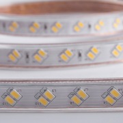 LED лента 220 В, 6.5x17 мм, IP67, SMD 5730, 120 LED/m, цвет свечения теплый белый, 100 м | Фото 5