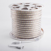 LED лента 220 В, 6.5x17 мм, IP67, SMD 5730, 120 LED/m, цвет свечения теплый белый, 100 м | Фото 6