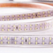 LED лента 220 В, 6.5x15 мм, IP67, SMD 3014, 240 LED/m, цвет свечения белый, 100 м | Фото 4