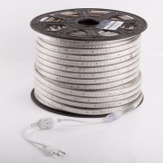 LED лента 220 В, 6.5x15 мм, IP67, SMD 3014, 240 LED/m, цвет свечения белый, 100 м | Фото 6
