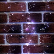 Гирлянда роса Фейерверк с трансформатором 20 м, 1000 LED, белое свечение  | Фото 1