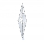 Светодиодная фигура Звезда 100 см, 200 светодиодов, с трубой и подвесом, цвет свечения белый NEON-NIGHT | Фото 3
