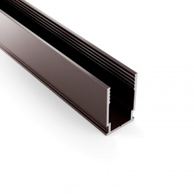 NEON-NIGHT Профиль алюминиевый анодированный для гибкого неона 8х16мм, 2м, коричневый NEON-NIGHT