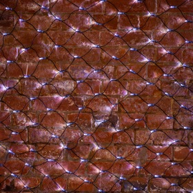 NEON-NIGHT Гирлянда "Сеть" 2х1,5м, черный ПВХ, 288 LED Белые