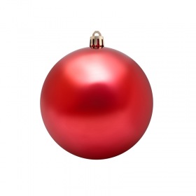 NEON-NIGHT Елочная фигура "Полосатый шар", 20 см, цвет красный