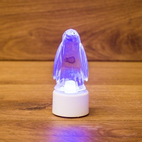 NEON-NIGHT Фигура светодиодная на подставке "Пингвин Кристалл", RGB