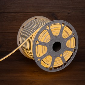 NEON-NIGHT Гибкий неон LED SMD 8х16 мм, двухсторонний, теплый белый, 120 LED/м, бухта 100 м