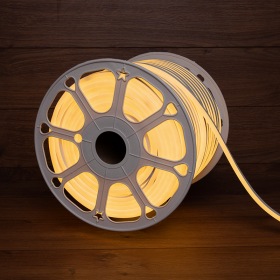 NEON-NIGHT Гибкий неон LED SMD 8х16 мм, теплый белый, 120 LED/м, бухта 100 м
