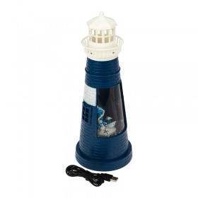 NEON-NIGHT Декоративный светильник «Маяк синий» с конфетти и подсветкой, USB NEON-NIGHT