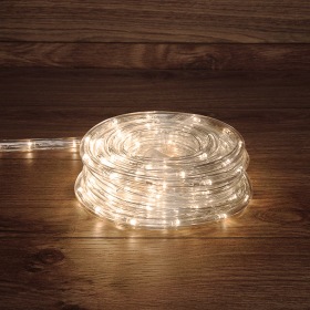 NEON-NIGHT Дюралайт LED фиксинг (2W), 24 LED/м, теплый белый, 20 м