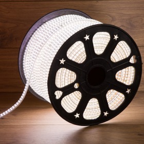 NEON-NIGHT LED лента 220 В, 6.5x15 мм, IP67, SMD 3014, 240 LED/m, цвет свечения белый, 100 м