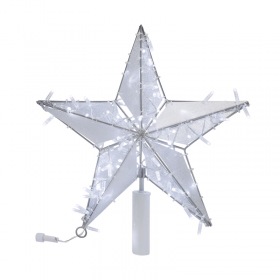 NEON-NIGHT Светодиодная фигура Звезда 100 см, 200 светодиодов, с трубой и подвесом, цвет свечения белый NEON-NIGHT